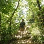 竹田城跡登山道