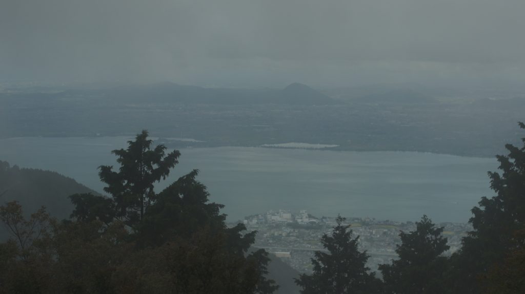 比叡山からの琵琶湖