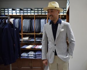 夏の風物詩 ～De Petrilloシアサッカージャケット